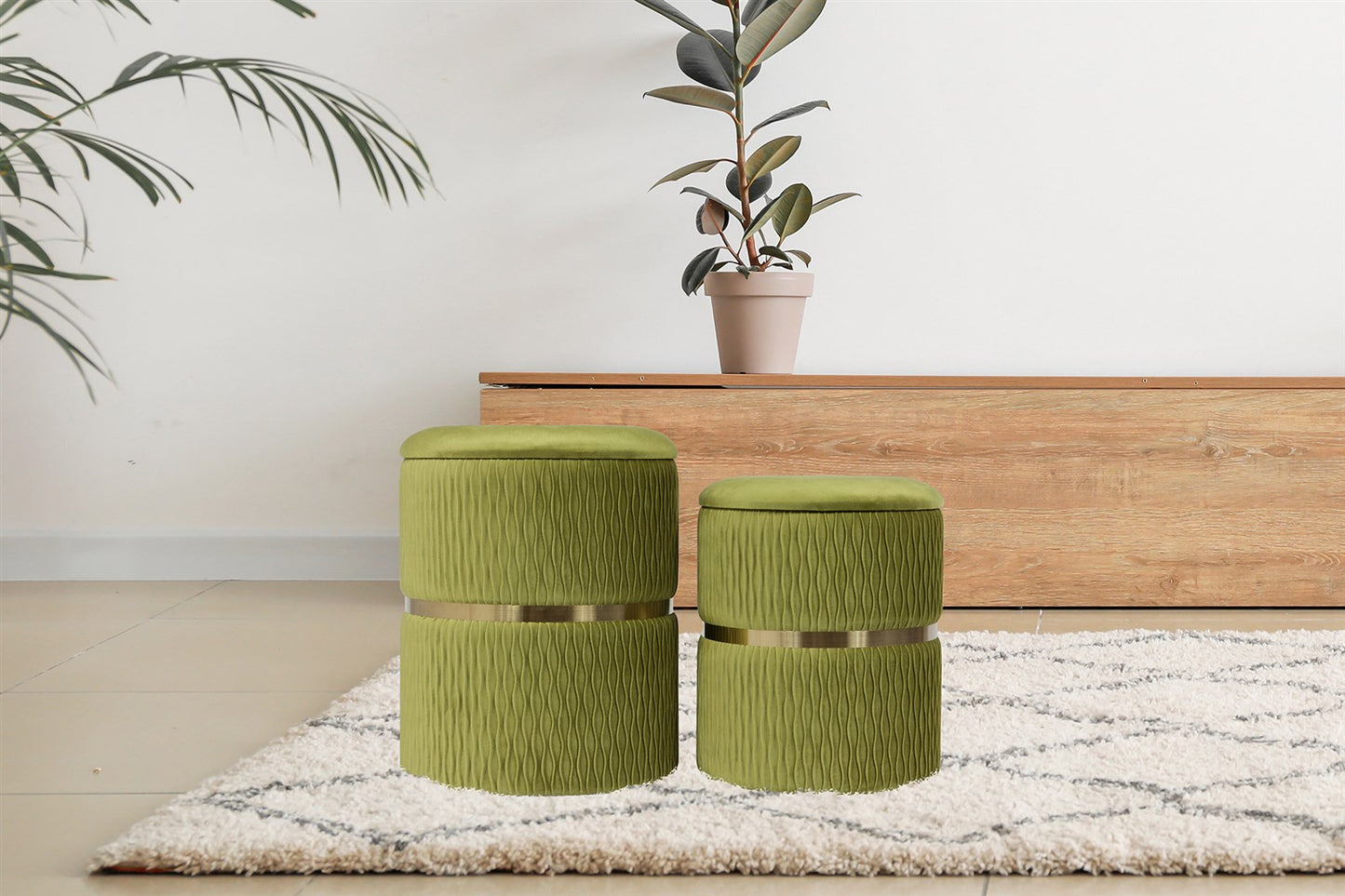 Hocker Teve 100 2er-Set