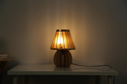 Tischlampe Type Holz